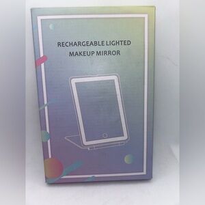 Funtouch travel lighted make up mirror (new in box)